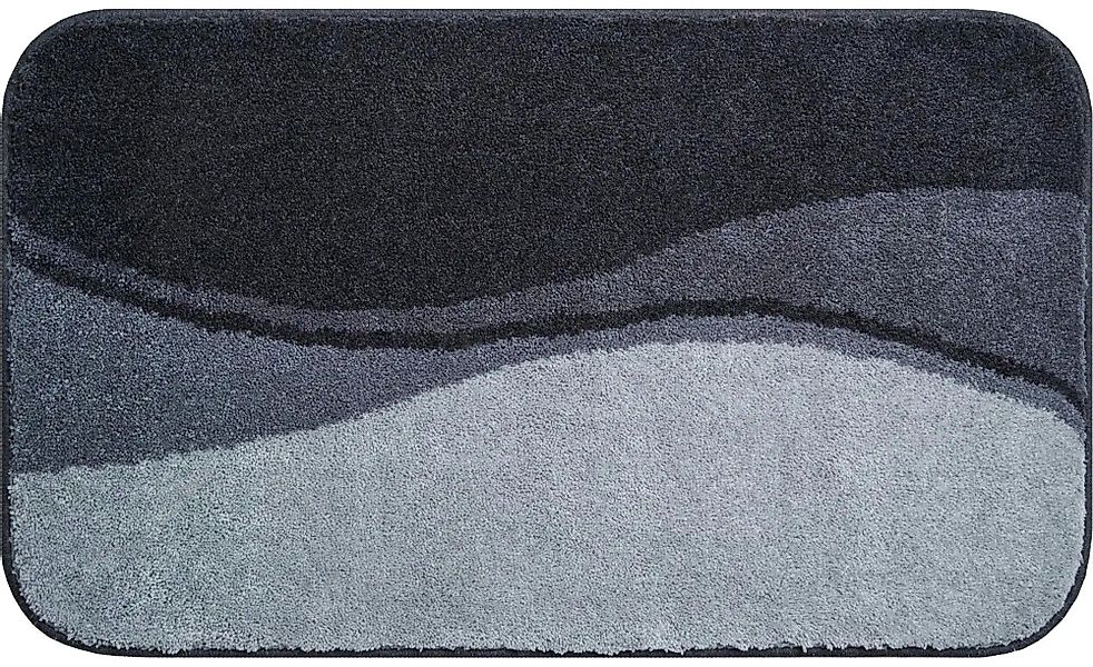 Grund Badematte   ¦ schwarz ¦ Synthetik ¦ Maße (cm): B: 70 H: 2 Badtextilie günstig online kaufen