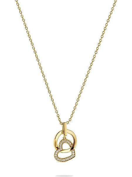 JETTE Silberkette JETTE Damen-Kette 925er Silber, recycelt Zirkonia, HEARTS günstig online kaufen