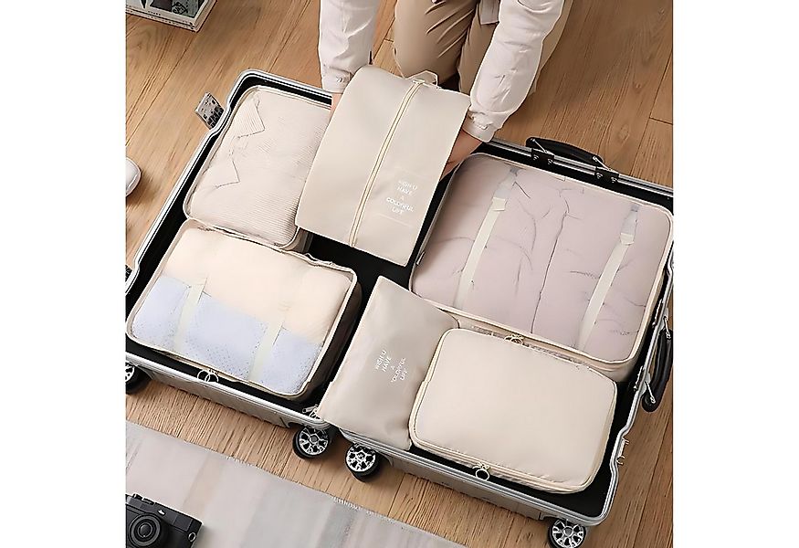 HoyoLee Handels GmbH Kofferorganizer Mehrteiliges Reise-Packset zum Ordnen günstig online kaufen