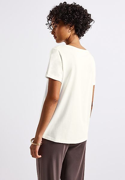 STREET ONE Print-Shirt aus Baumwolle mit günstig online kaufen