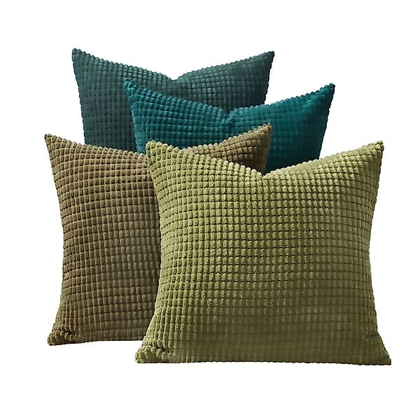 Topfinel Kissenbezug Dekokissenbezug 4er Set 40x40cm günstig online kaufen