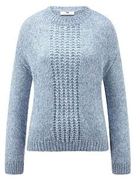 Rundhals-Pullover Peter Hahn blau günstig online kaufen