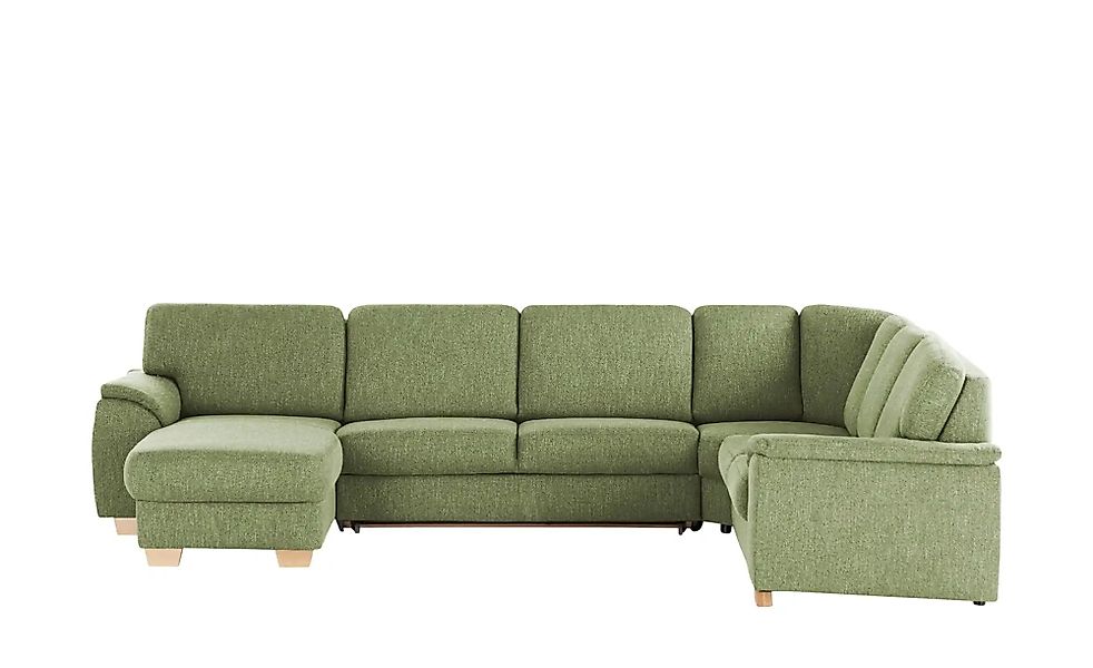 smart Wohnlandschaft  Valencia ¦ grün ¦ Maße (cm): B: 341 Polstermöbel > So günstig online kaufen