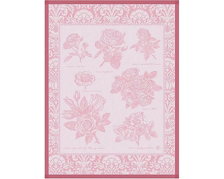 Le Jacquard Francais Geschirrtuch Geschirrtuch Jardins des Roses Pétale 60x günstig online kaufen