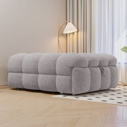 HAUSS SPOLE Schlafsofa 2-in-1-Fußhocker, Ausziehbares Schlafsofa, günstig online kaufen