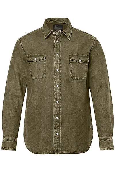JP1880 Businesshemd JP1880 Color-Jeanshemd FLEXNAMIC® Langarm günstig online kaufen