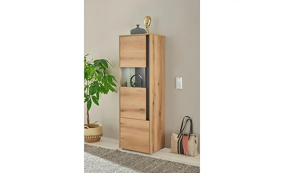 Vitrine  Cande ¦ holzfarben ¦ Maße (cm): B: 50 H: 157 T: 40.0 Schränke > Vi günstig online kaufen