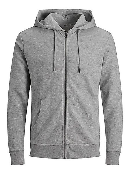 Jack & Jones Herren Hoodie Kapuzenpullover JJEBASIC ZIP - Regular Fit Pluss günstig online kaufen