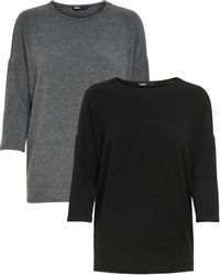 ONLY 3/4 Arm-Pullover (Set, 2er-Pack) Locker günstig online kaufen