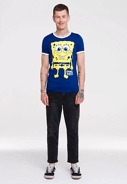 LOGOSHIRT T-Shirt "Spongebob", mit Spongebob Schwammkopf-Print günstig online kaufen