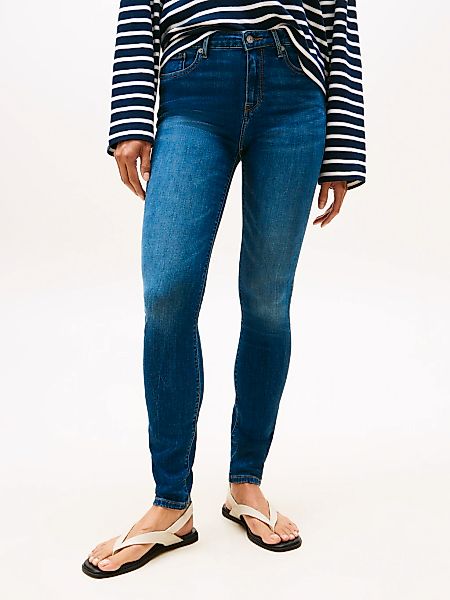 Tommy Hilfiger High-waist-Jeans "DNM FLO WIDE LEG HW" günstig online kaufen