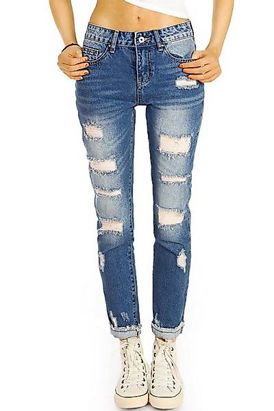 be styled Mom-Jeans Mom Boyfriend High Waist Jeanshose, Destroyed Denim - D günstig online kaufen