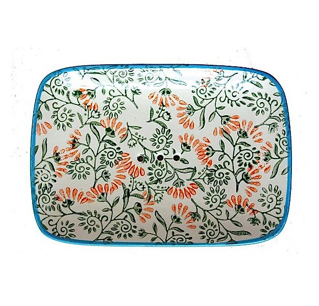 Village Cosmetics Seifenhalter Seifenschale - Keramik Fleur günstig online kaufen