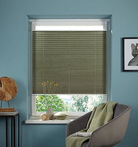 my home Plissee DAHRA - in Crush-Optik, Lichtschutz, ohne Bohren, verspannt günstig online kaufen