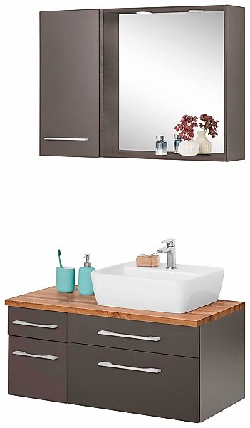 welltime Badmöbel-Set "Davos" 3 Stk. tlg. günstig online kaufen