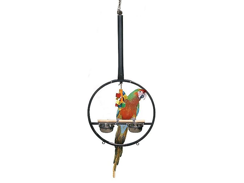 Montana Cages Vogelkäfig Playring Hängender Papageien-Freisitz, Ø 60cm, Län günstig online kaufen