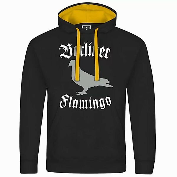 deinshirt Kapuzenpullover Herren Kapuzenpullover Berliner Flamingo Mit Prin günstig online kaufen