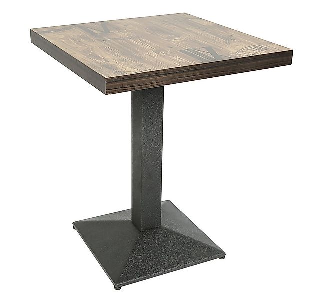 JEOBEST Esstisch Esszimmertisch 60x60cm Quadratisch Küchentisch, Metallbein günstig online kaufen