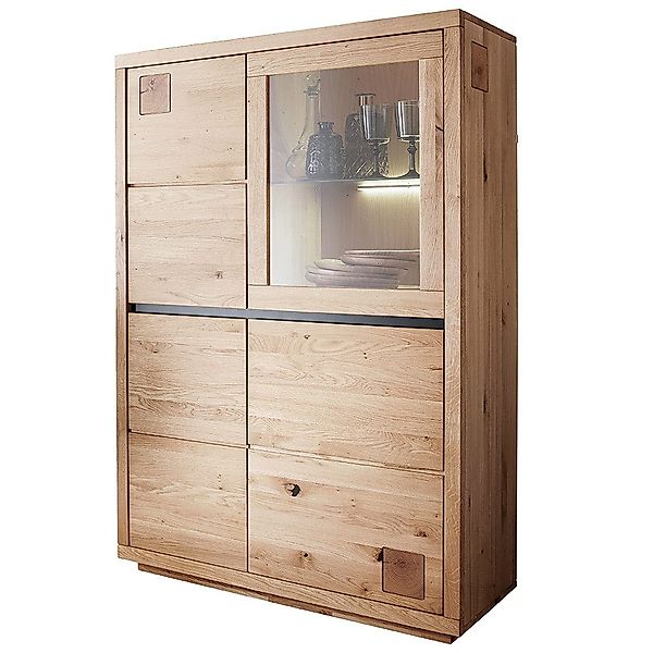Lomadox Highboard WINCHESTER-69, Standvitrine Schrank 103 günstig online kaufen