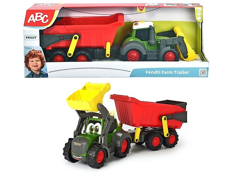 ABC-Dickie-Simba Spielzeug-Traktor ABC Fendti Farm Trailer günstig online kaufen