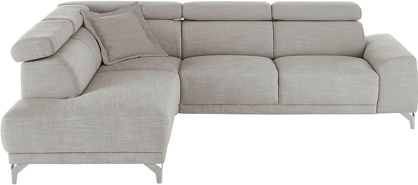 3C Candy Ecksofa »Greve Sofa immer mit manuelle Kopfteilverstellungen, mode günstig online kaufen