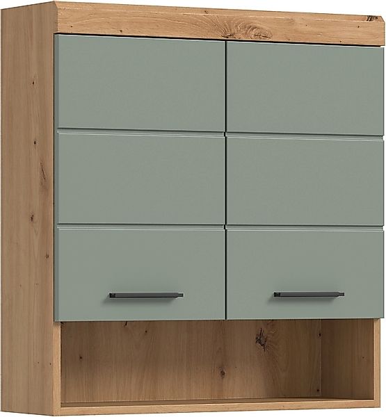 INOSIGN Hängeschrank »Siena, Breite 74cm, 2 Türen, 1 offenes Fächer, MDF-Fr günstig online kaufen
