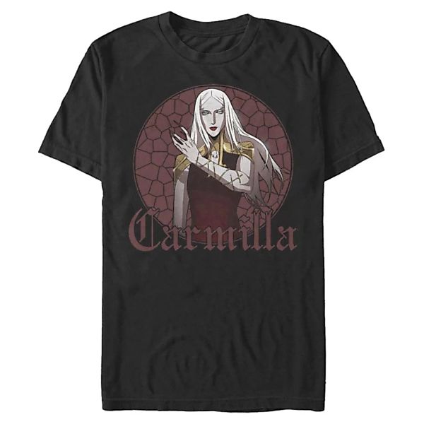 Netflix - Castlevania - Carmilla Stained Glass - Männer T-Shirt günstig online kaufen