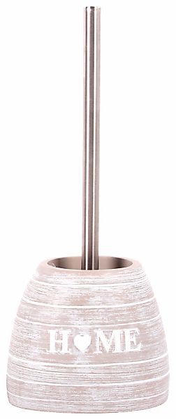 Sanilo WC-Garnitur "Home" aus Edelstahl  Polyresin (Kunststein) günstig online kaufen