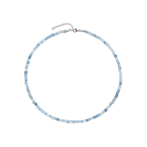 Cavill Silberkette Namibia Aquamarin Silber Halskette, günstig online kaufen