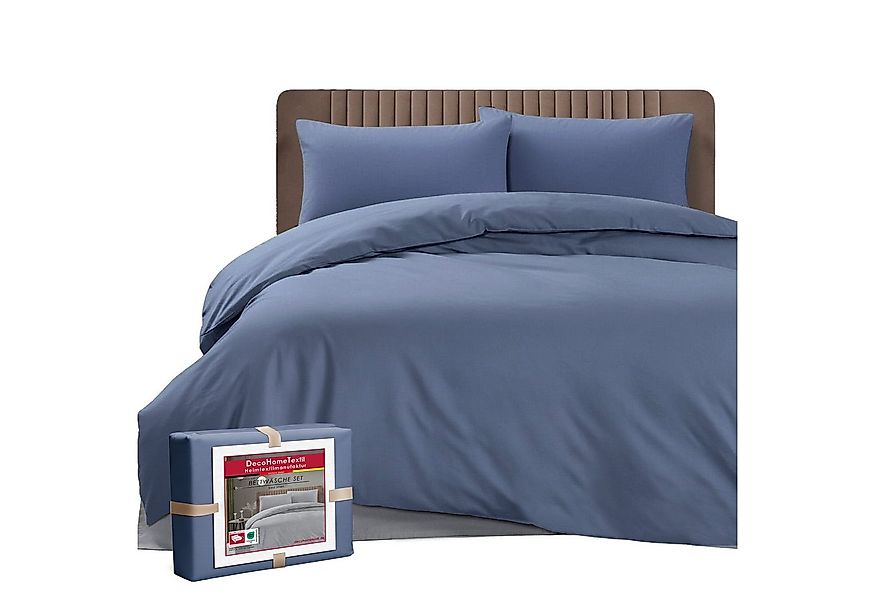 DecoHomeTextil Heimtextilmanufaktur Bettwäsche Set Bettgarnitur mit Reißver günstig online kaufen