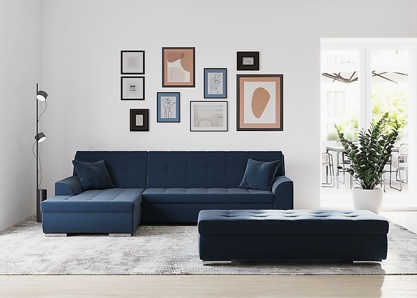DOMO collection Ecksofa Treviso viele Bezüge, günstig online kaufen