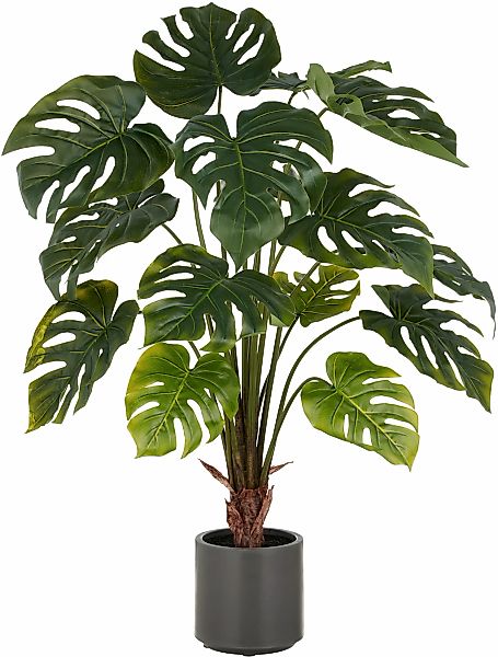 Creativ green Kunstpflanze "Splitphilodendron", mit naturgetreuem Blattwerk günstig online kaufen