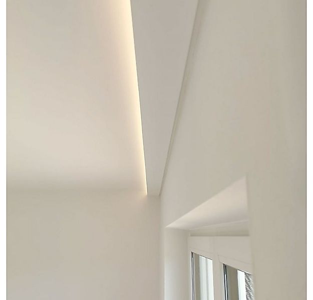 Licht-Trend Stuckleiste Dekor-Profil 6cm Stuckleiste 1,2 m indirekt Wand od günstig online kaufen