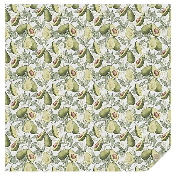 Tulup Fensterfolie Avocadoblätter Folie für Fenster Sichtschutz 100x100 cm günstig online kaufen