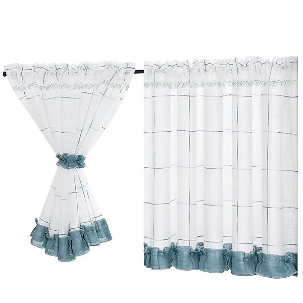 Joyswahl Scheibengardine Slike (1 St), Stangendurchzug, günstig online kaufen