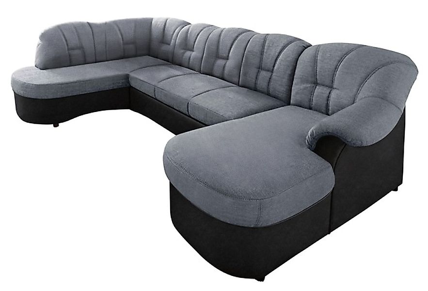 DOMO collection Wohnlandschaft »Flores auch in Leder-Bezug, B/T/H: 293/180/ günstig online kaufen