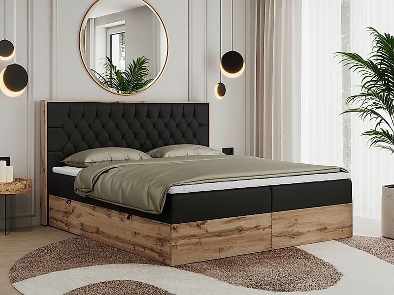 MKS MÖBEL Boxspringbett AMORE (Packung, Set, günstig online kaufen