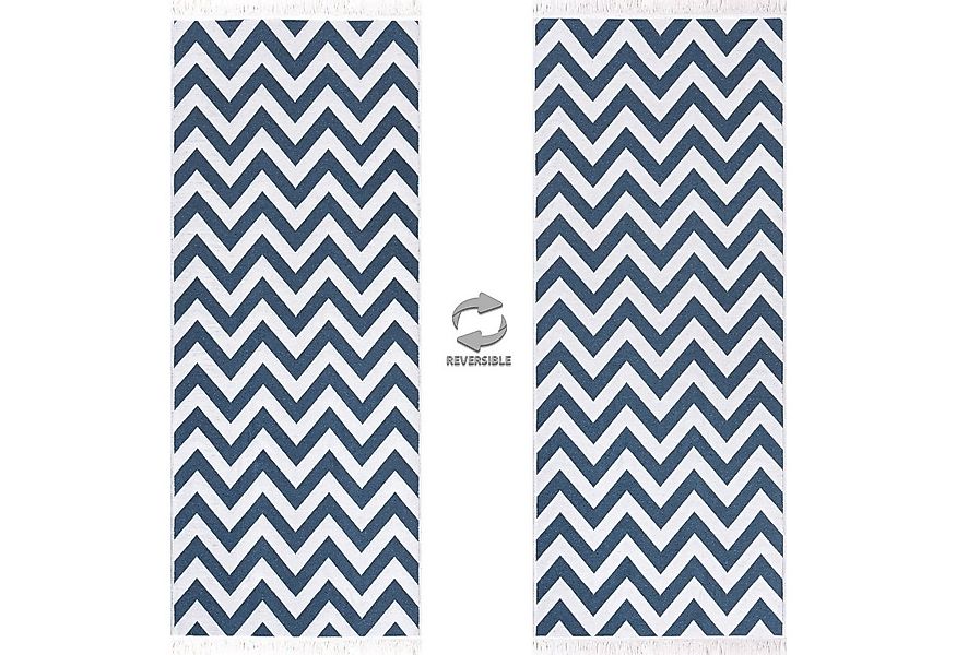 Jimri Teppich Kelim, Läufer, Wohnzimmer Teppich Flur Läufer günstig online kaufen