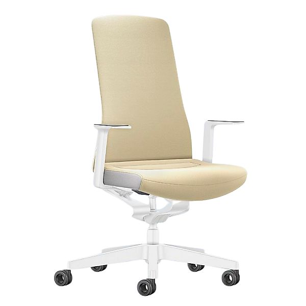 Interstuhl PURE INTERIOR Edition Bürostuhl | Polsterrücken | Variante beige günstig online kaufen