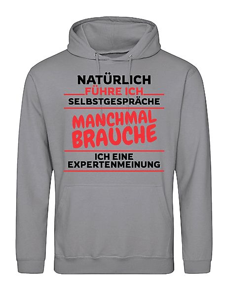 Youth Designz Kapuzenpullover "Selbstgespräche" Herren Hoodie günstig online kaufen