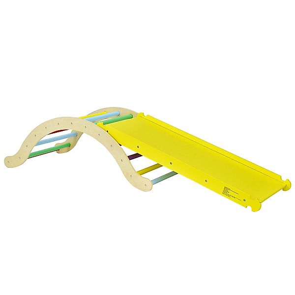 COSTWAY Rutsche 3 in 1 Kletterbogen, günstig online kaufen