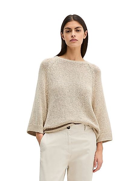 Marc O'Polo Rundhalspullover aus Bändchengarn günstig online kaufen