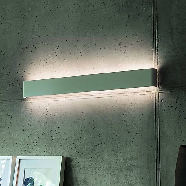 Ideal Lux LED-Wandleuchte Delta, weiß, B 83 cm, up/down günstig online kaufen