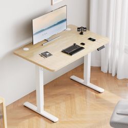 Furnicopia Schreibtisch Höhenverstellbarer mit USB-Ladefunktion und günstig online kaufen