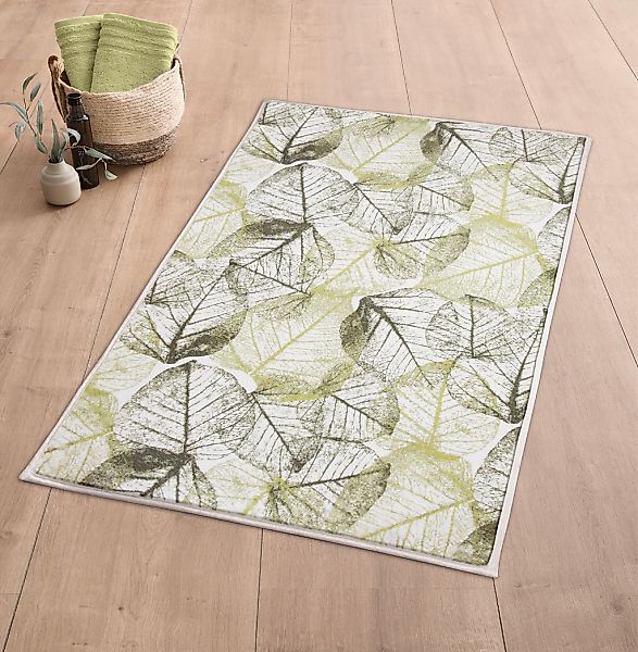 Kleine Wolke Badematte "Selva" Höhe 5 mm rutschhemmend beschichtet fußboden günstig online kaufen