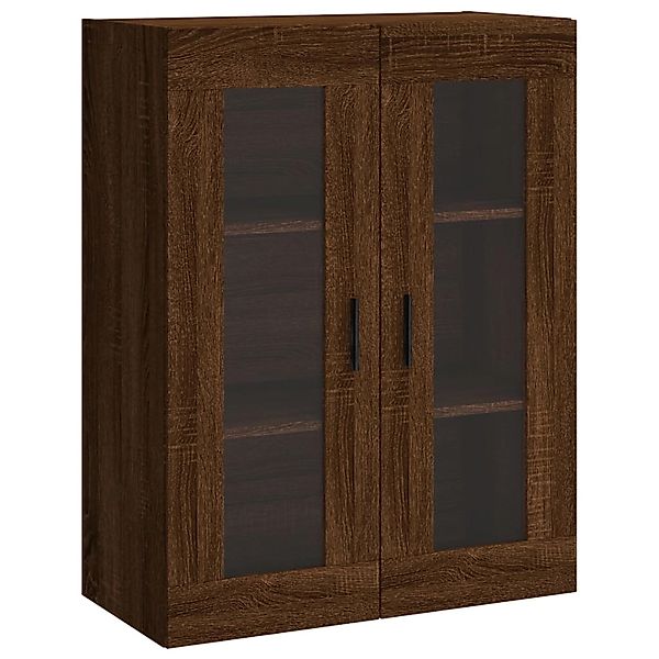 vidaXL Wandschrank Braun Eichen-Optik 69,5x34x90 cm 828499 günstig online kaufen