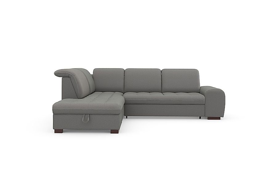 sit&more Ecksofa »Luxor L-Form«, wahlweise mit Bettfunktion, Stauraum und K günstig online kaufen