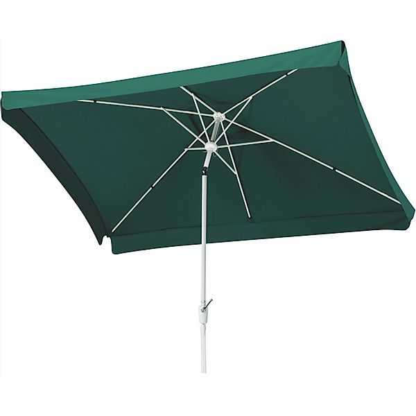 Schneider Balkonschirme Oslo 300 cmx 200 cm Grün mit Knickfunktion günstig online kaufen