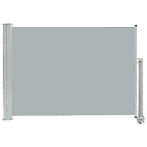 furnicato Ausziehbare Seitenmarkise 80×300 cm Grau günstig online kaufen