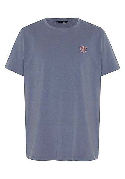 Chiemsee Print-Shirt Kurzarmshirt mit Retro-Print im günstig online kaufen
